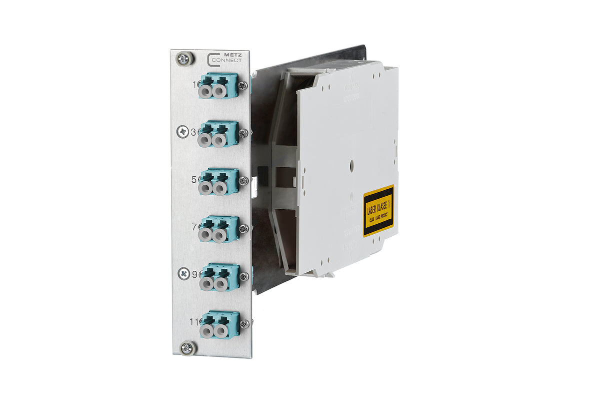 METZ CONNECT LWL-Patchpanel 6f LC-D OM3 1528S077061E max:6f