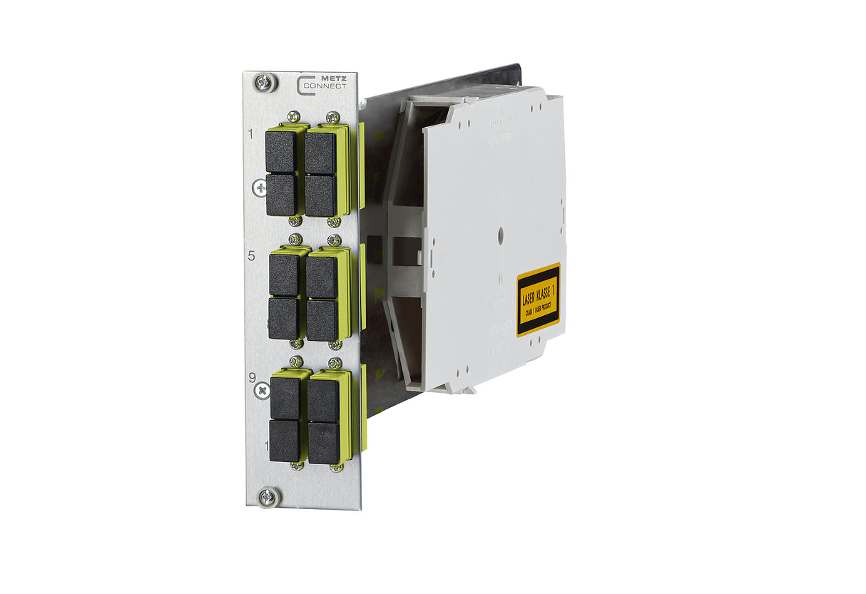 METZ CONNECT LWL-Patchpanel 6f LC-D OM5 1528S0BM061E max:6f