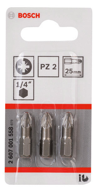 BOSCH-EW Bit Pm 2 2mm L=25mm 6,4mm(1/4) 2607001558