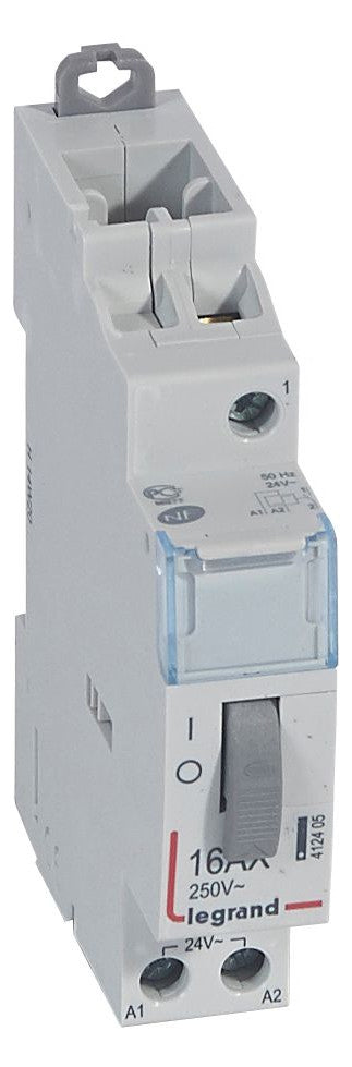 LEGRAND Stromstoßschalter 24VAC 1TE 16A Legrand 412405 250V REG mech.Schalt