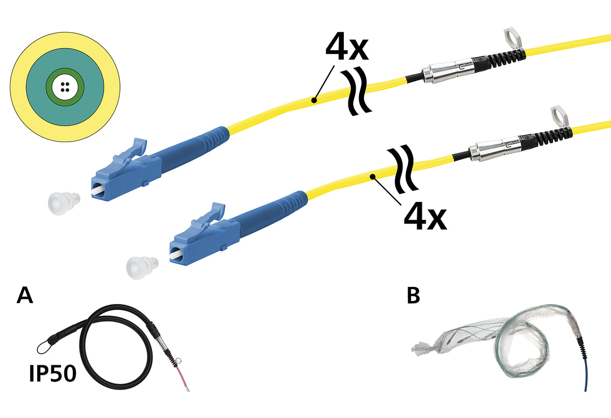 METZ CONNECT LWL-Patchkabel syst 40m 1st 15CU049JJ5040G Universalkabel