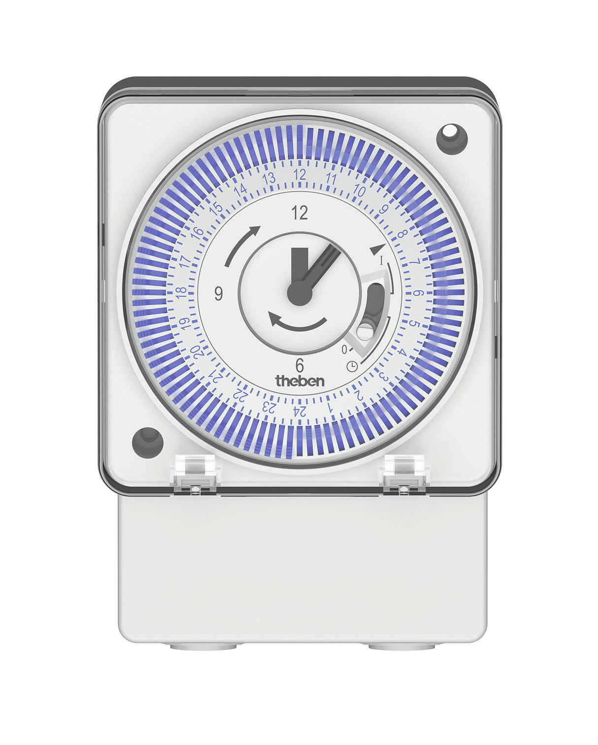THEBEN Schaltuhr mech 110-230VAC FR-Einb SYN 164 FM WM 1kan Wechs 24h Prog 4TE