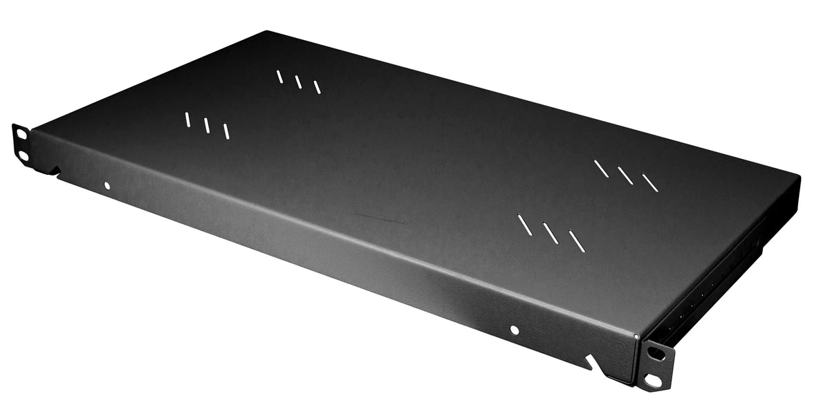 19" Fachboden Fix, bis 15kg Last, T=150mm, 1HE, RAL9005
