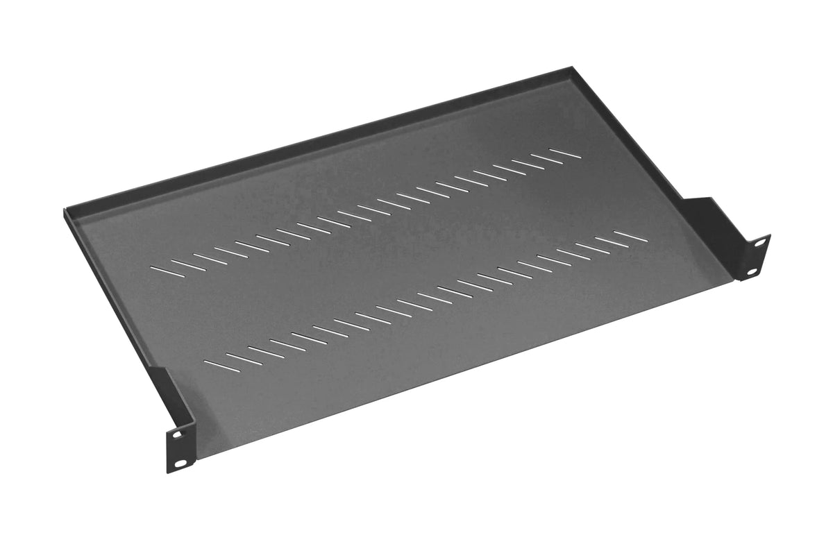 19" Fachboden Fix, bis 15kg Last,T=150mm,Low Profile,RAL9005
