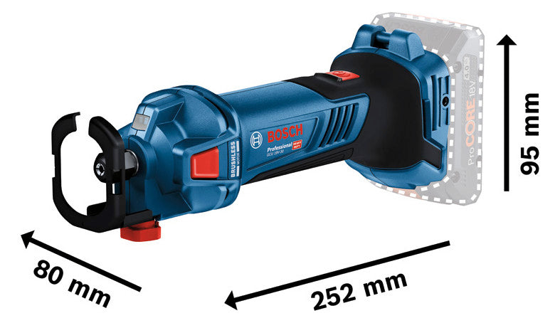 BOSCH-EW Akku-Oszillierer 18V 0,9kg Professional GCU 18V-30 (solo, L) 300001