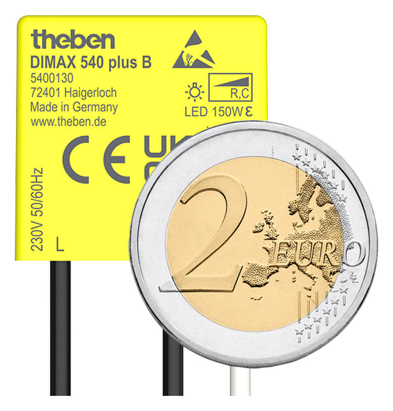THEBEN Fernschaltdimmer ohmsch 0-150W UP DIMAX 540 plus B Lichtwertspeicher