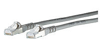 METZ CONNECT Patchkabel Cat6A 12m gr 1:1 130845A233-E S/FTP RJ45 AWG26