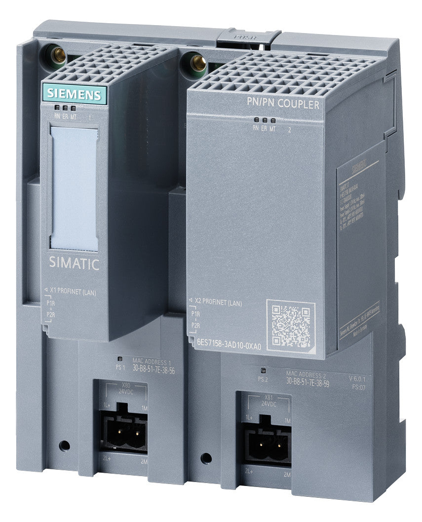 SIEMENS Kommunikations-Modul DC f.TCP/IP 6ES7158-3AD10-0XA0 19,2-28,8V SichFunkt
