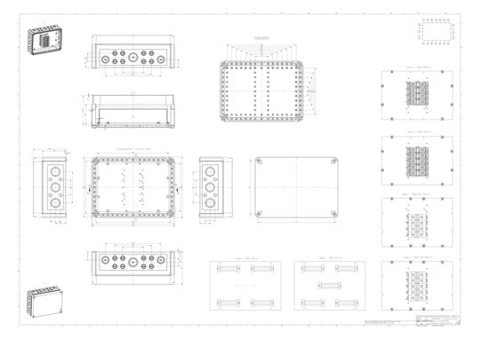 SPELSBERG Abzweigdose Klemme IP65 150qmm Abox-i 1500 DK-150²/5 179x440x320mm Kst