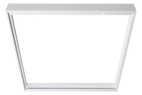 ESYLUX Aufbaurahmen ws Alu L625mm B625mm JUNA MOUNTING FRAME 625 SM WH H31mm