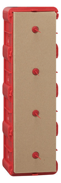 GIRA Gerätedose UP 304,5x92,5x64mm Kst E22 289400 quadrat Ausbrechöffnung
