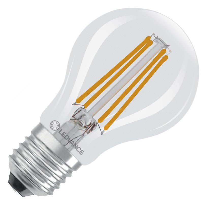 LEDVANCE LED-Lampe FM E27 A60 3,8W 2700K LED Classic A 60 Fil EE A S 3.8W 82 ws
