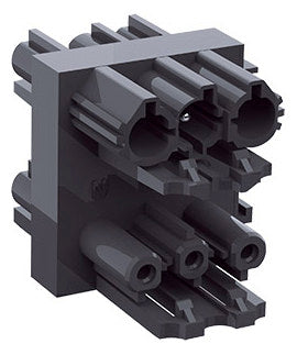 BACHMANN T-Verteiler PA 1Eing 3p 3Ausg 375.123 250V 20A IP20 hfr