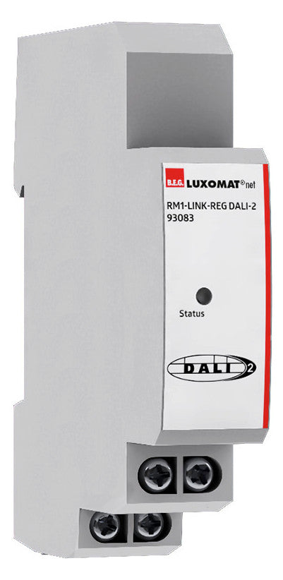 BEG Schaltaktor DALI REG TE 1f 16A 3000W RM1-LINK-REG DALI-2 weiß 10-22V