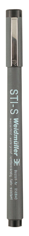 WEIDMÜLLER Filzst sw wasserf STI WATERPROOF SCHWARZ