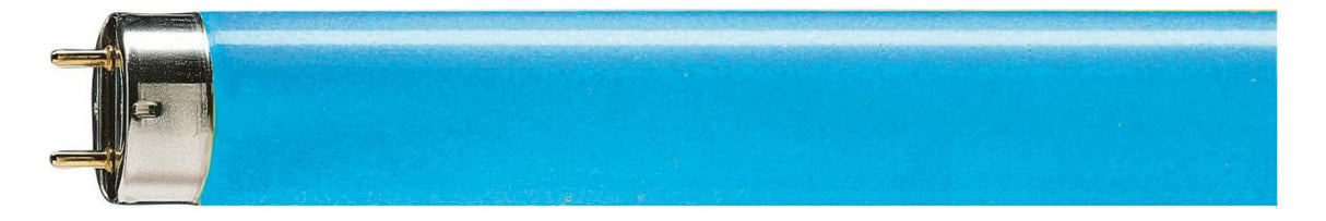 PHILIPS-LM Leuchtstofflampe 58W G13 Stab Colored TL-D 58W Blue 1SL/25 bl 1600lm
