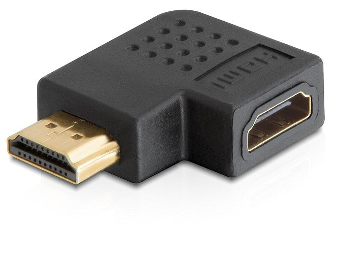 Delock Adapter HDMI Stecker zu HDMI Buchse 90° rechts
