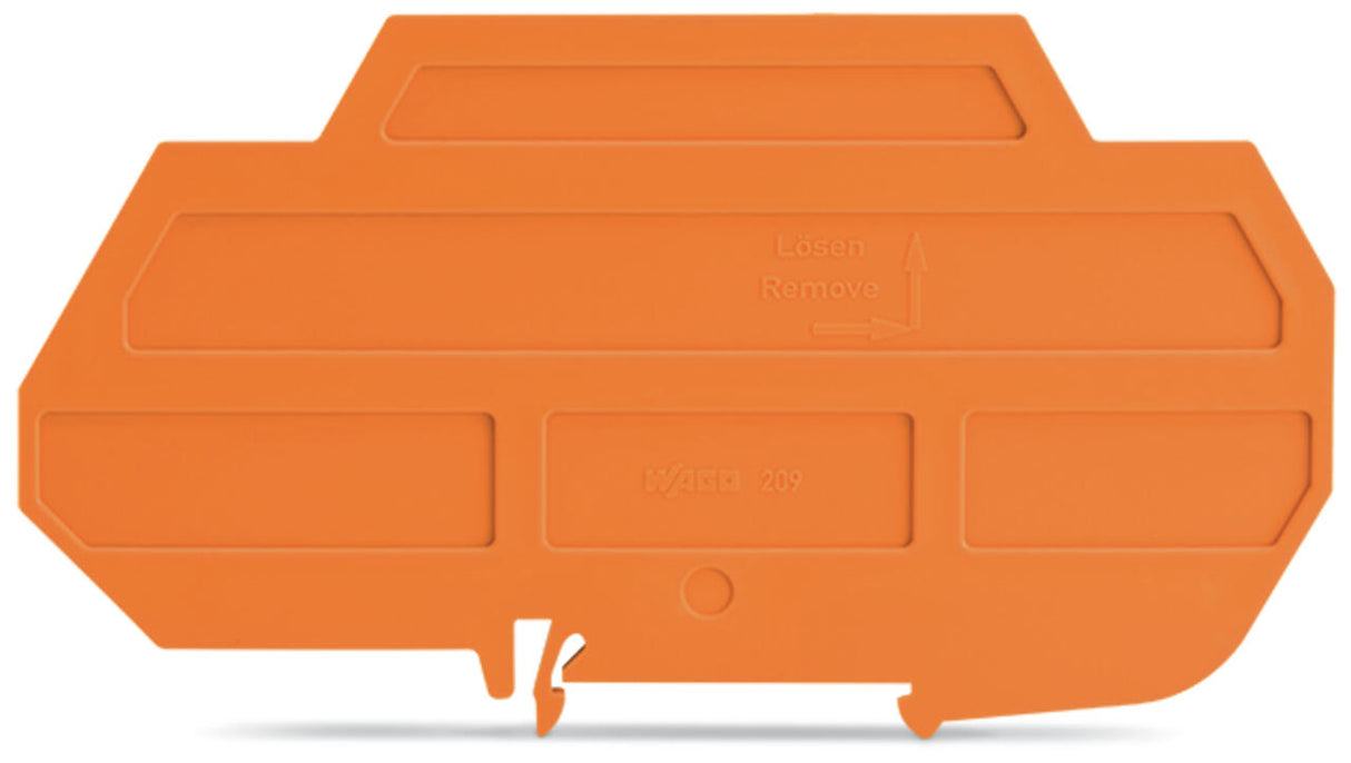 WAGO Zwischenplatte rastb or Serie 209 209-192