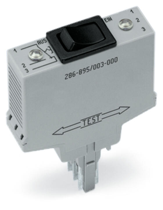 WAGO Schaltrelais IP20 15x82,5x50mm Serie 286 286-895 Steckanschl