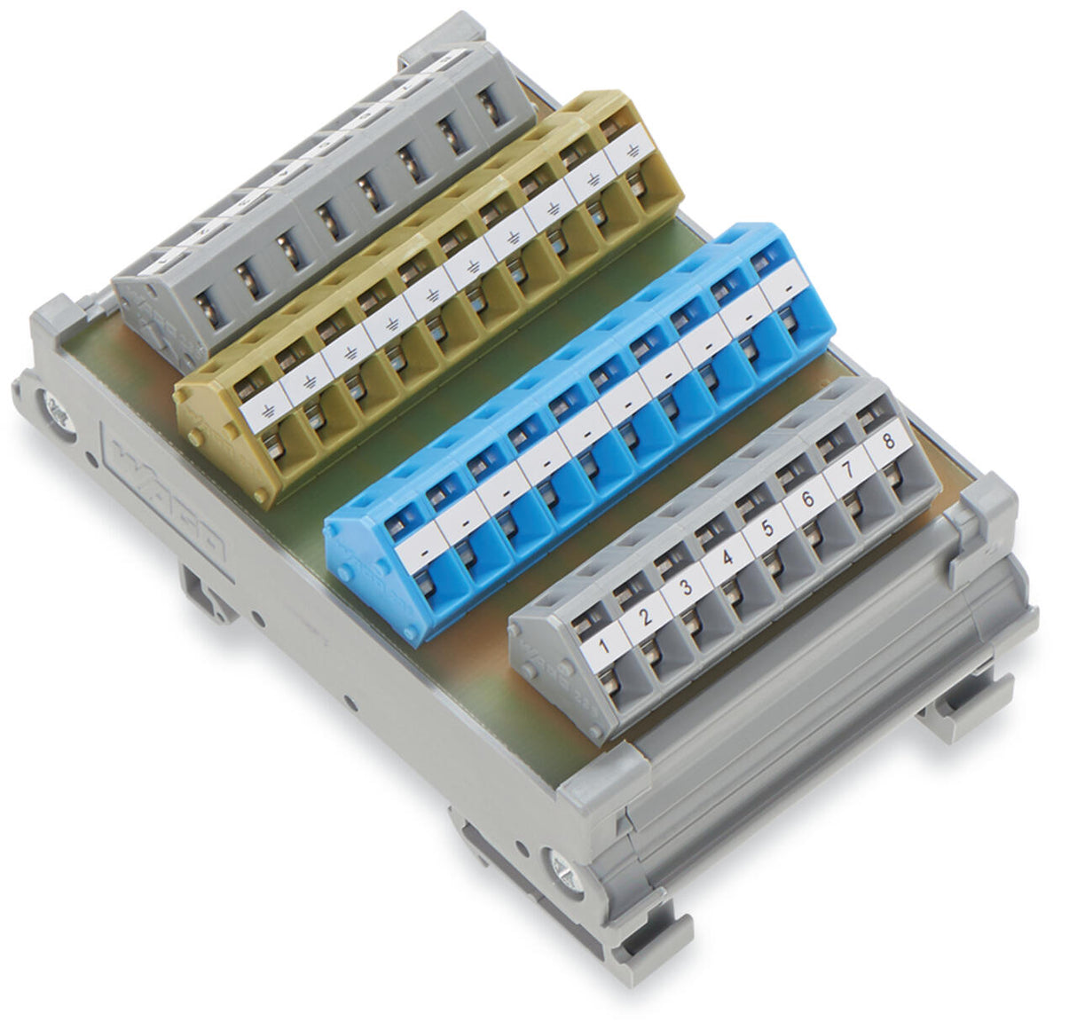 WAGO Übergabemodul 36p 125V 1A Federzug Serie 289 289-671 Steckanschl TS35