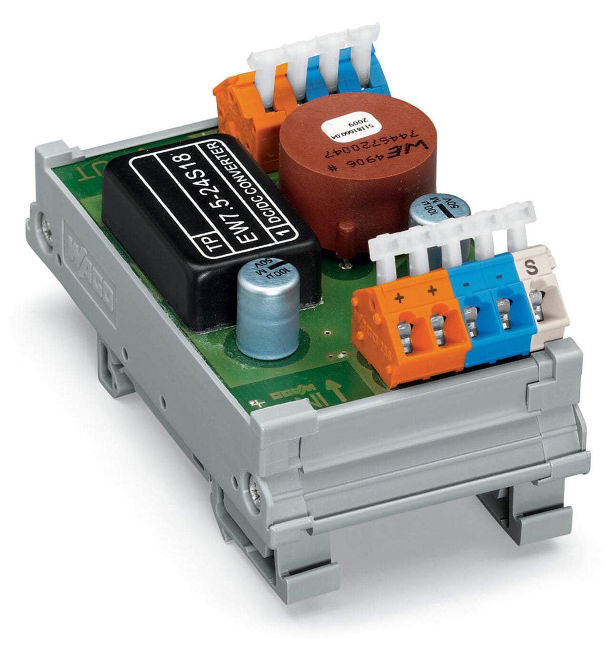 WAGO Schutzstromwandler Kl=1 0,4A/0,4A Serie 288 288-895 Steckanschl