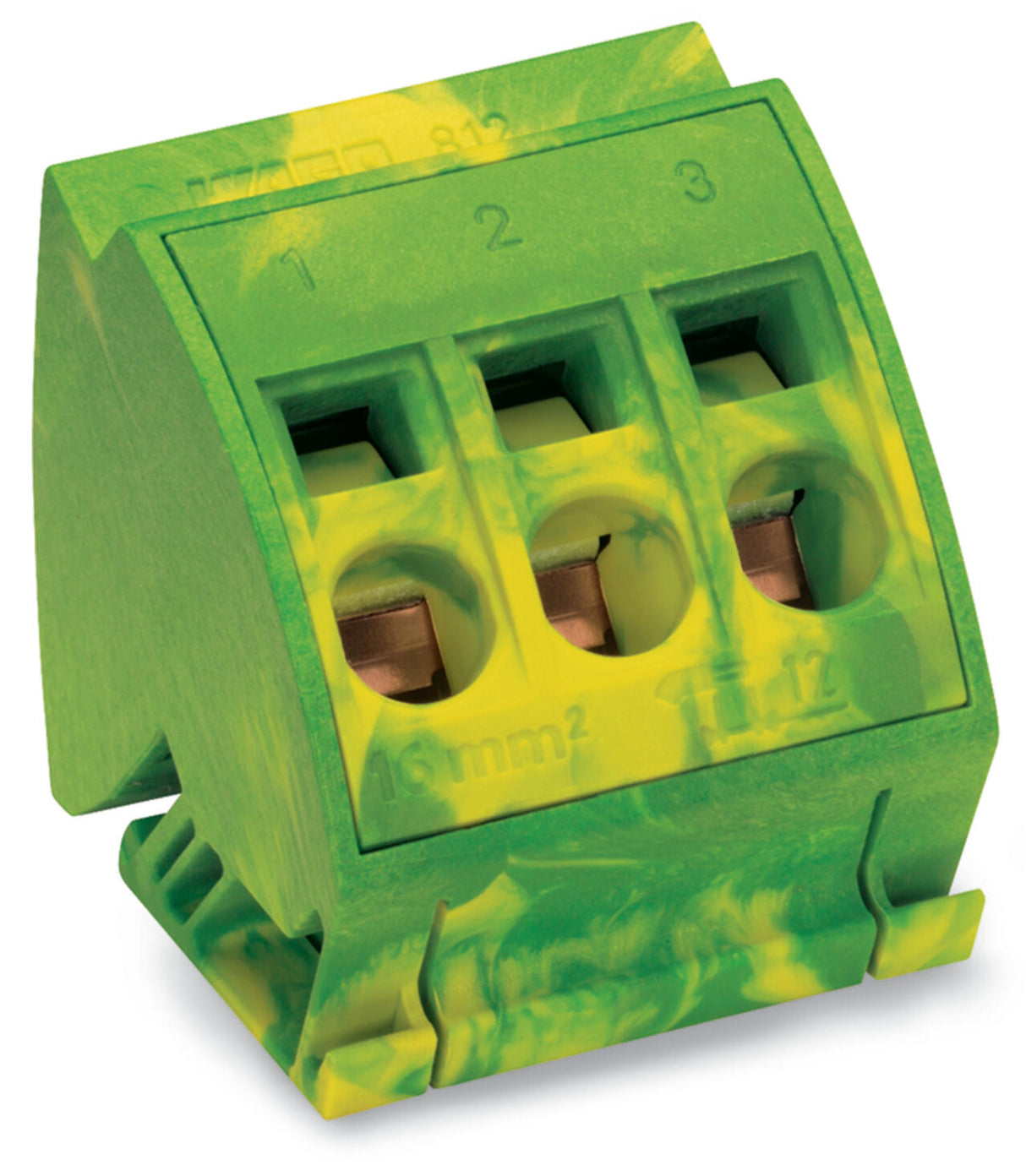 WAGO Sammelschienenklemme 96A 16qmm Serie 812 812-110 3/10mm B38mm