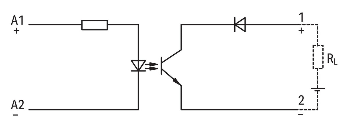 WAGO Optokoppler 24V 0,014A 60V Serie 286 286-791 Transistor