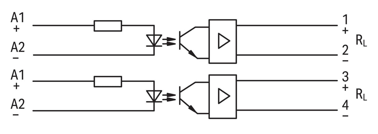 WAGO Optokoppler 7,5-30V 0,015A 20-30V Serie 286 286-792 Transistor