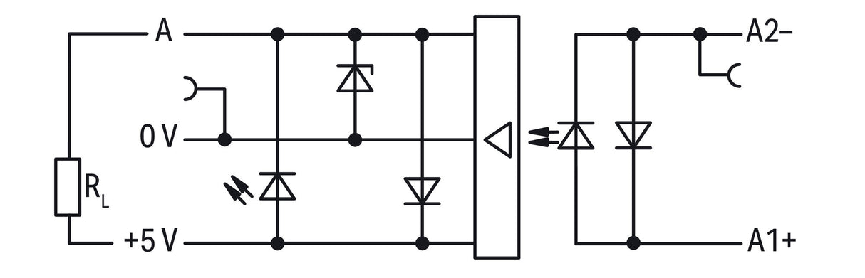 WAGO Optokoppler 18-30V 0,011A 4-6,25V Serie 859 859-706 Transistor