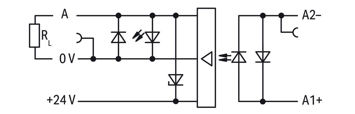 WAGO Optokoppler 5V 0,01A 20-30V Serie 859 859-752 Transistor