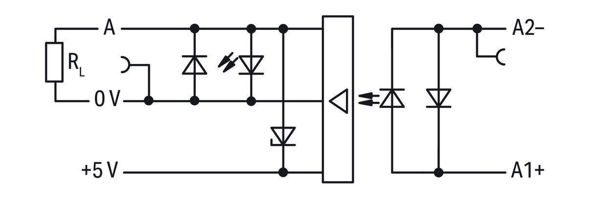 WAGO Optokoppler 24V 0,011A 4,6-25V Serie 859 859-756 Transistor