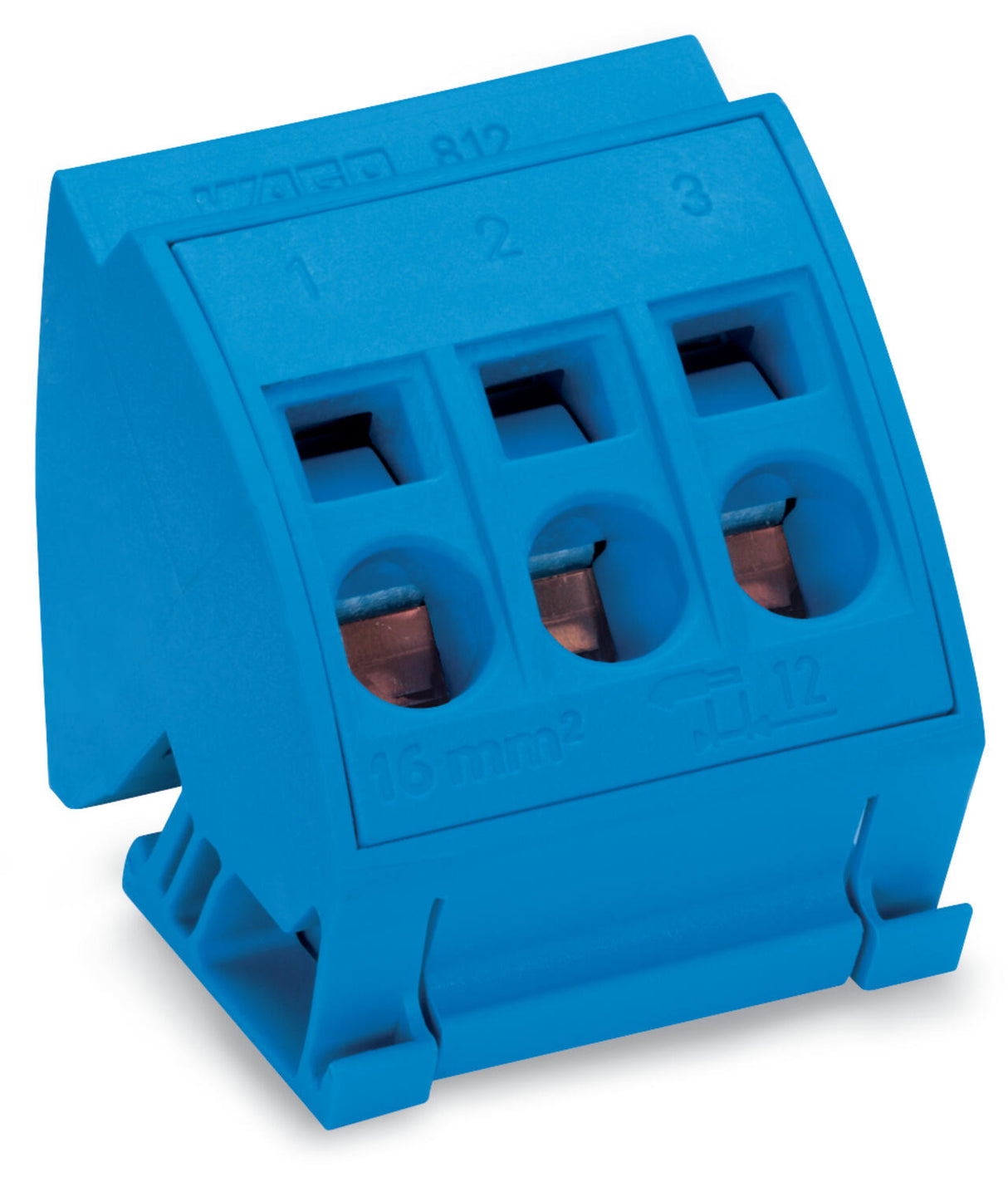 WAGO Sammelschienenklemme 96A 16qmm Serie 812 812-114 3/10mm B38mm