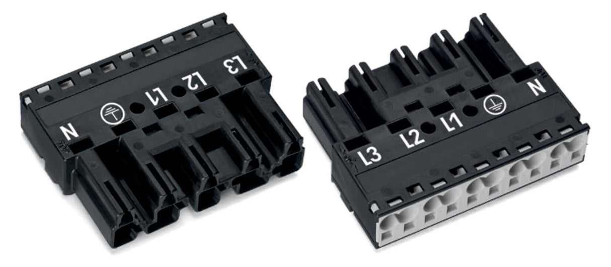 WAGO Steckverbinder Gebäude Stecker 5p Serie 770 770-215 Federzug 400V 25A