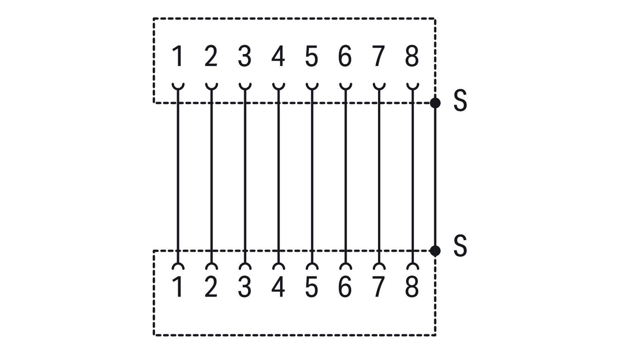 WAGO Modular-Buchse RJ45 Feldkonf Schirm Serie 289 289-172 gr