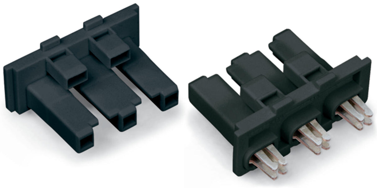 WAGO Gerätebuchse 3p ger Einb/steck 250V Serie 770 770-408 Federzug 25A 4qmm hfr