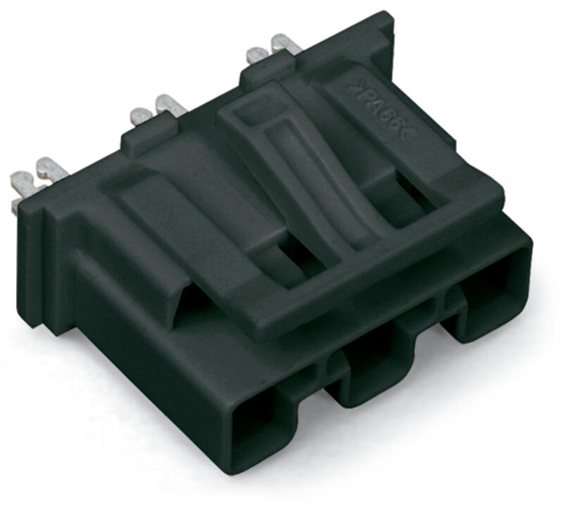 WAGO Gerätestecker 3p ger Einb/steck 25A Serie 770 770-418 Federzug 250V 4qmm