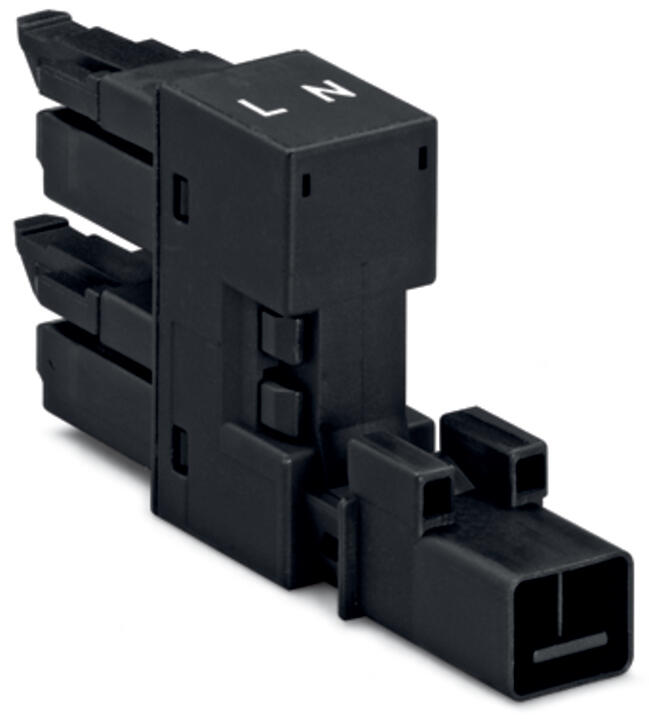 WAGO H-Verteiler PA 2Eing 2p 4Ausg 250V Serie 890 890-1634 16A IP20 hfr