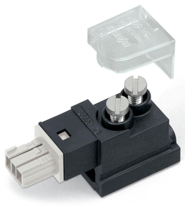 WAGO Flachleitungsadapter 2p 50V 3A gr Serie 893 893-129 Abgriff Schraub