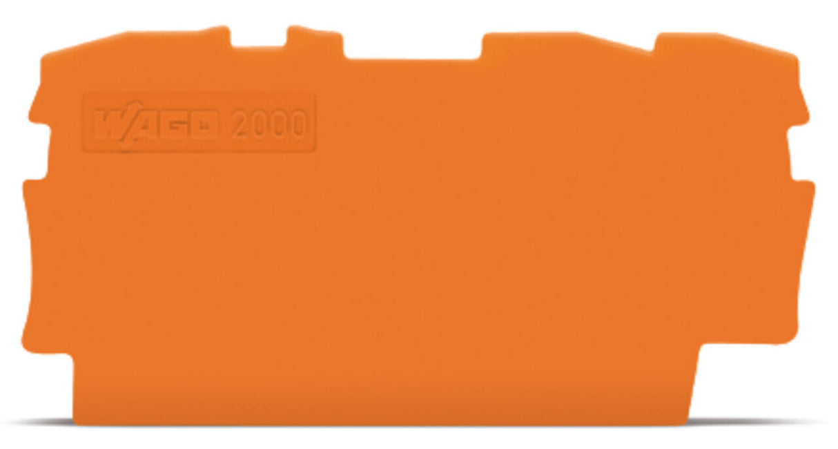 WAGO Abschl/Zwischenplatte rastb or Serie 2000 2000-1392