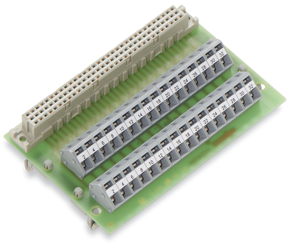 WAGO Übergabemodul 64p 50V 1A Federzug Serie 289 289-431 Steckanschl TS35