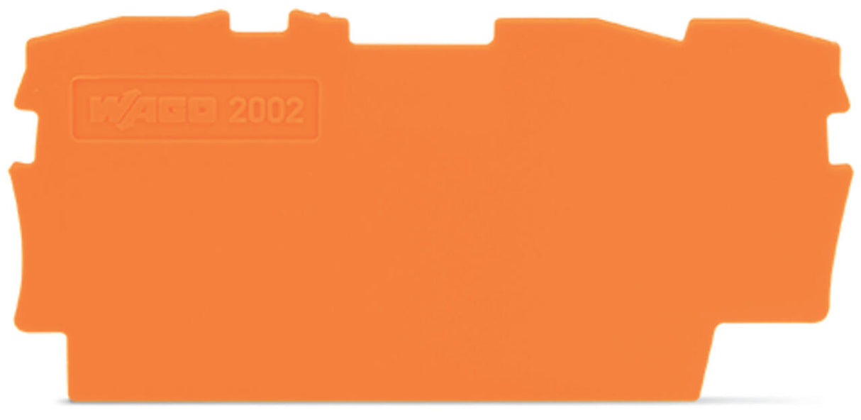 WAGO Abschl/Zwischenplatte rastb or Serie 2002 2002-1392