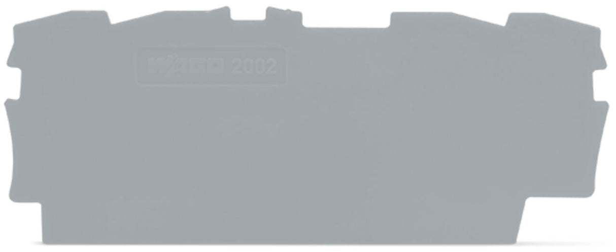 WAGO Abschl/Zwischenplatte rastb gr Serie 2002 2002-1491