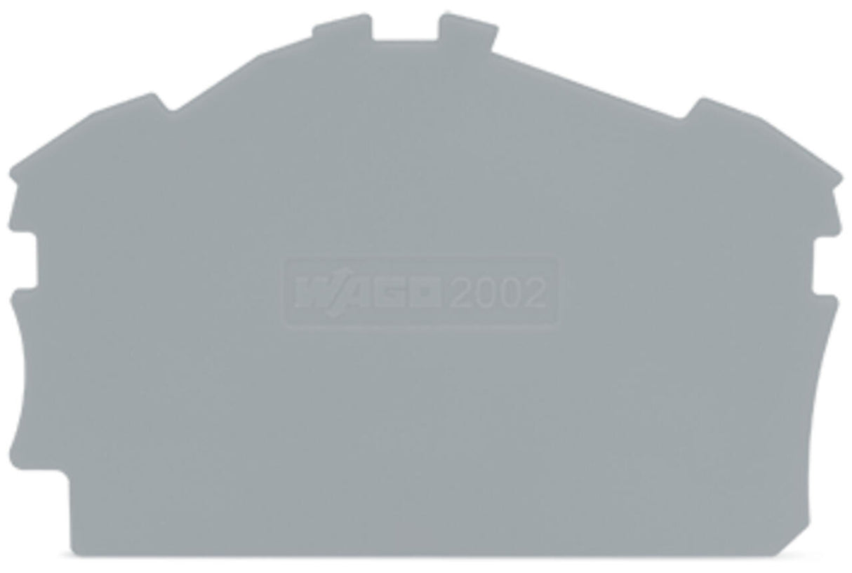 WAGO Abschl/Zwischenplatte rastb gr Serie 2002 2002-6391
