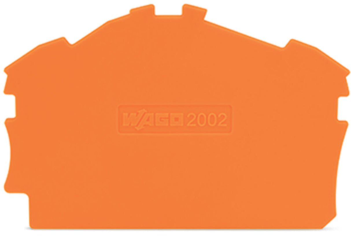 WAGO Abschl/Zwischenplatte rastb or Serie 2002 2002-6392