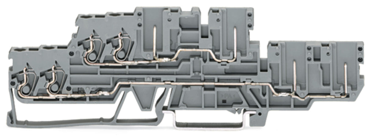 WAGO Reihenklemme 2Etagen 4kl gr 16A Serie 870 870-131 TS35