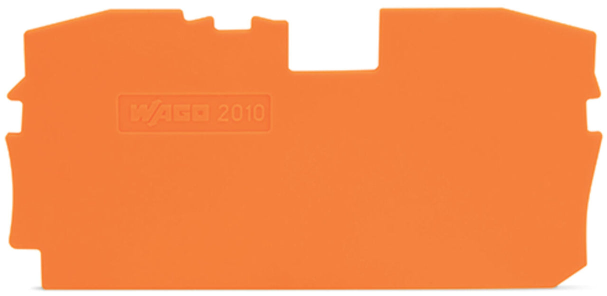 WAGO Abschl/Zwischenplatte rastb or Serie 2010 2010-1292