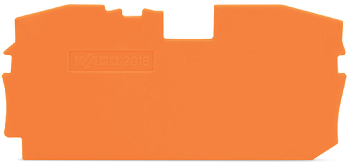 WAGO Abschl/Zwischenplatte rastb or Serie 2016 2016-1292