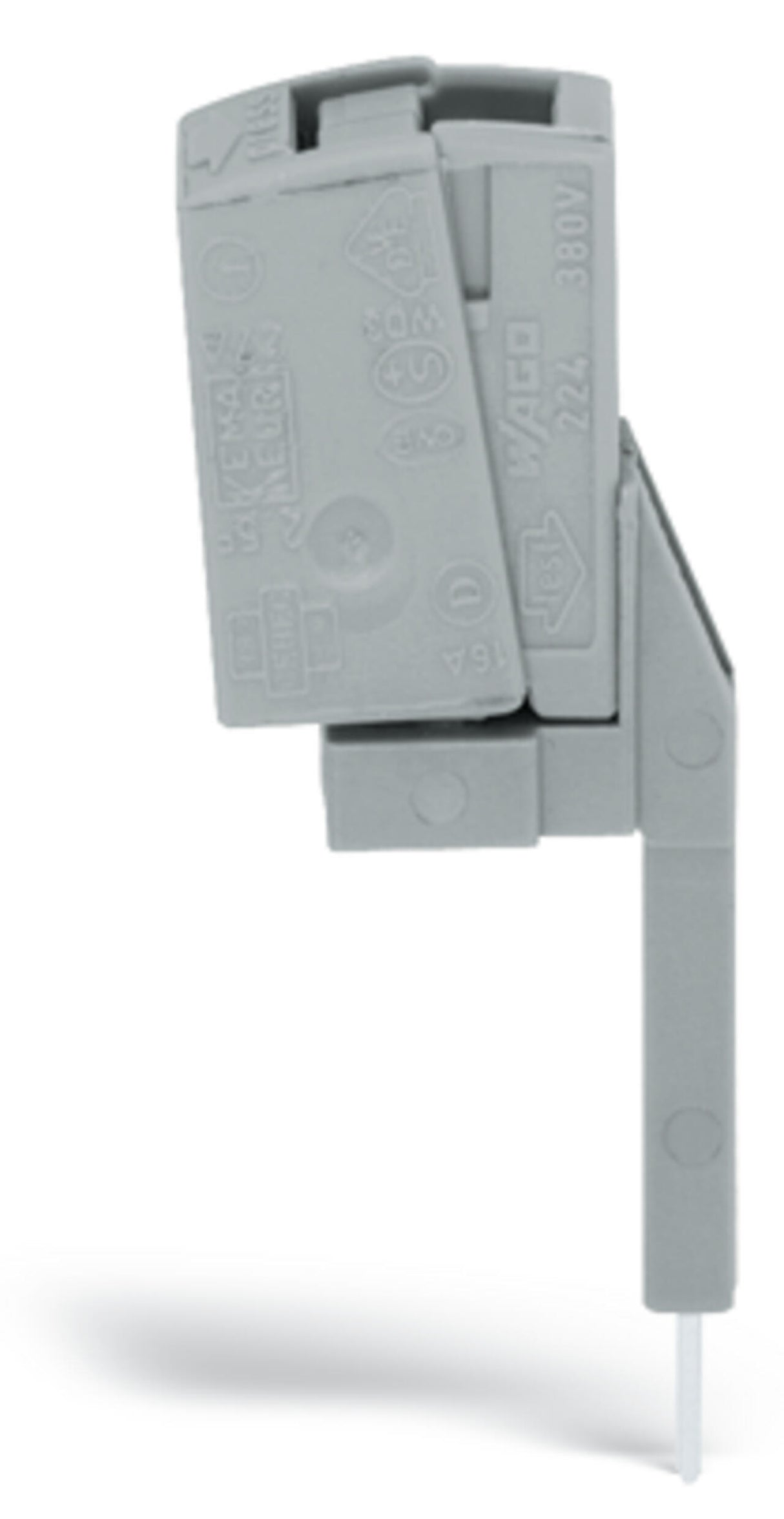 WAGO Reihenklemmenverbinder 0,14-1qmm 1p Serie 2009 2009-182 13,5A 1p/ohne PE