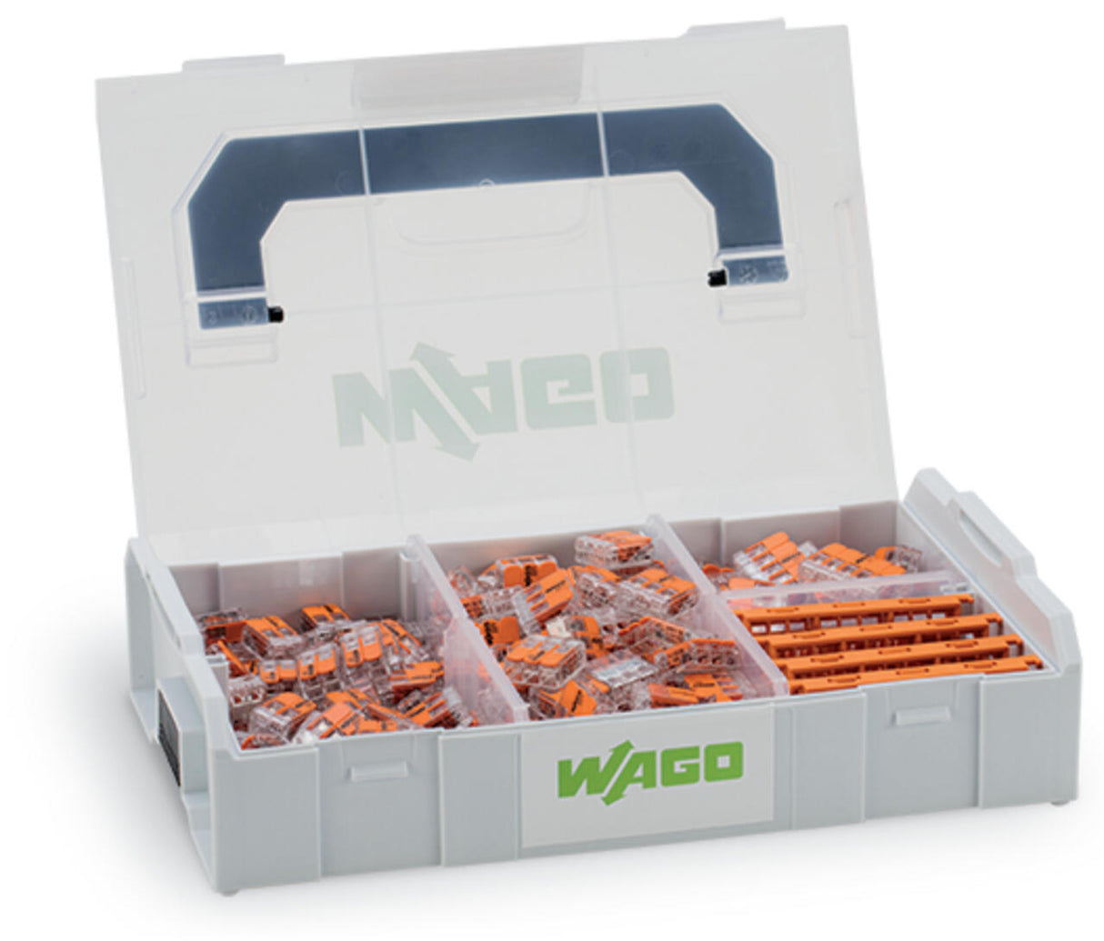 WAGO Steckklemme 450V 32A 0,14-4qmm or 887-952 m.BetätiHebel f.Massivleit 4qmm