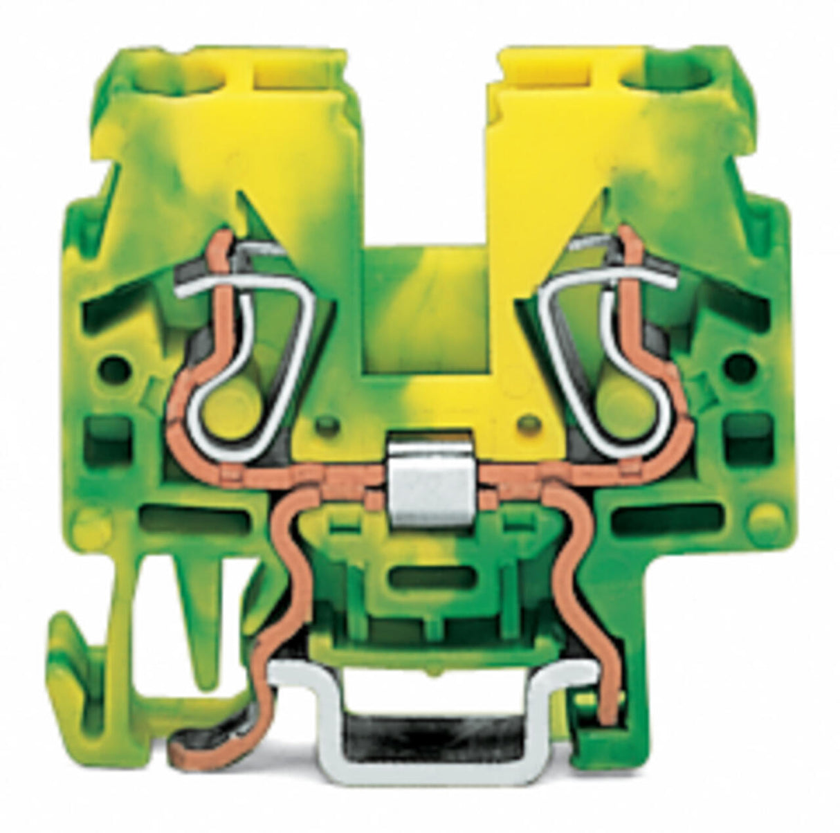 WAGO Schutzleiter-Reihenklemme gn/ge Serie 870 870-917 0,08-2,5qmm 1Etage